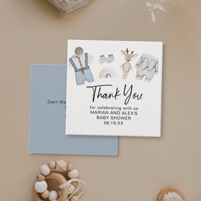 Favoriter för Tack Boys Clothes Gåvor Etiketter (Skapare uppladdad)