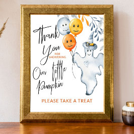 Favoriter för Tack Halloween Baby Shower Poster