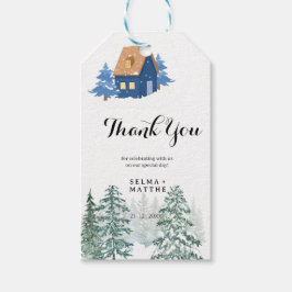 Favoriter för Tack hemma Elegant Presentetikett