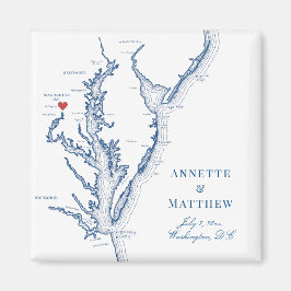 Favoriter för Washington DC Destination Wedding Magnet