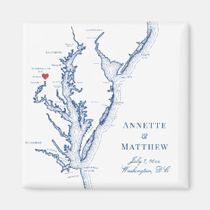 Favoriter för Washington DC Destination Wedding Magnet