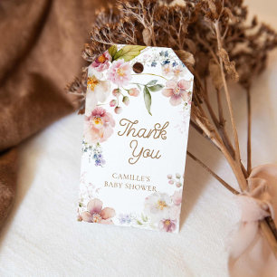 Favoriter för Wildblomma Baby Shower Presentetikett