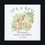 Favoriter för Woodland Friends Baby Shower Magnet<br><div class="desc">Tum skogsmagnet för en Neutralt babydusch. Matchande artiklar i vår butik.</div>