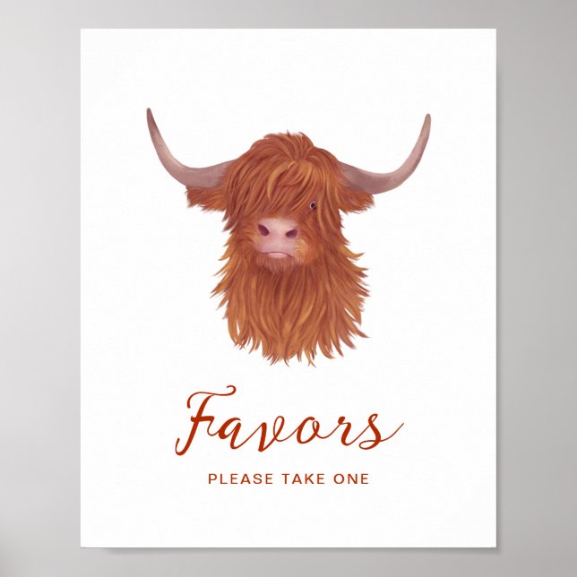Favoriter Högre fotland, babyskor Poster (Framsidan)