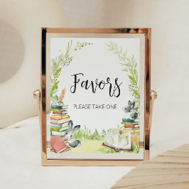 Favoriter i Storybook New Chapter Baby Shower Poster