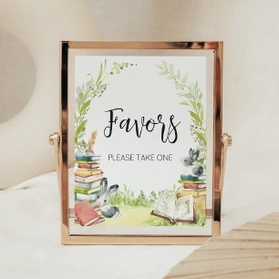 Favoriter i Storybook New Chapter Baby Shower Poster
