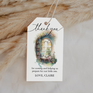 Favoriter i Storybook New Chapter Baby Shower Presentetikett
