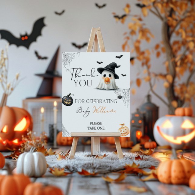 Favoriter Little Boo Baby Shower Halloween Poster (Skapare uppladdad)
