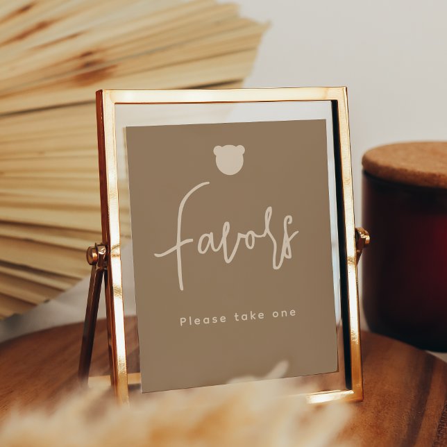 Favoriter med minimalistisk enkel babybabystövel poster (Skapare uppladdad)