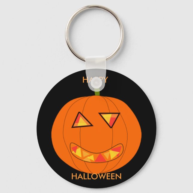 Favoriter och inbjudningar från Halloween fest Nyckelring (Framsida)