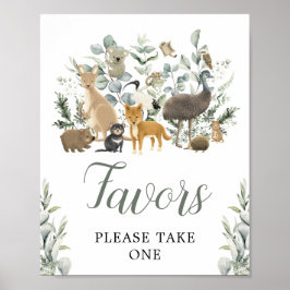 Favoriter Underteckna Eucalyptus Australian Animal Poster