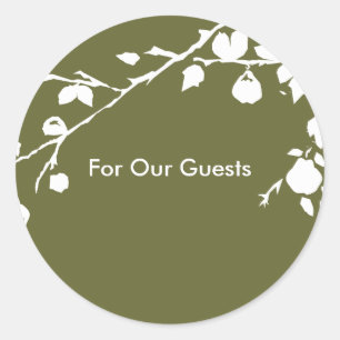 Favoritetikett - Ett Underbart hörn Runt Klistermärke