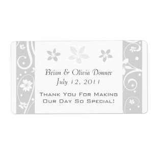 Favoritetiketter för personligt bröllp fraktsedel