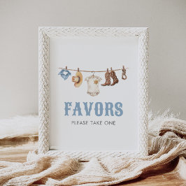 Favoritfavoritskylt för barnskor poster