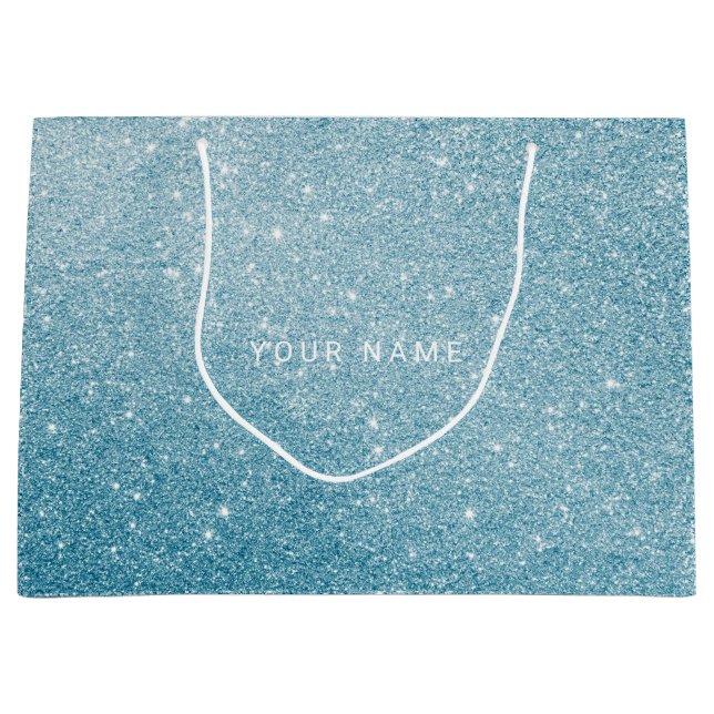 Favoritgåva från Blå Aqua Vita oceanen Glitter (Framsidan)