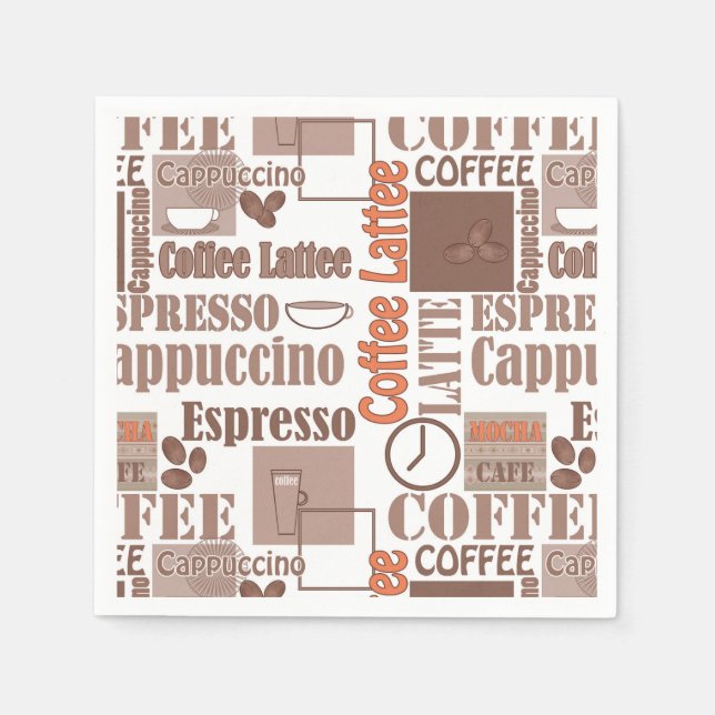 Favoritkaffe Pappersservett (Framsidan)