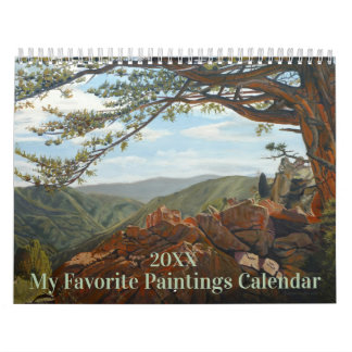 Favoritkalender med oljemålningar för alla år kalender