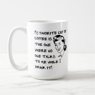 Favoritkopp kaffe Kvinna Rolig Mugg