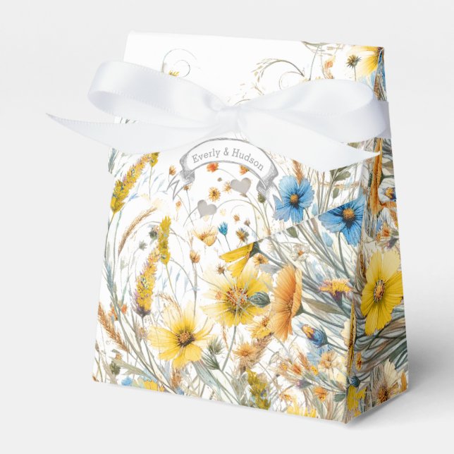 Favoritlåda dina foton Monogram Namn Presentaskar (Framsidan Sidan)