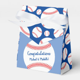 Favoritlåda för liten lugger Baseball Baby Shower Presentaskar