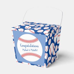 Favoritlåda för liten lugger Baseball Baby Shower Presentaskar