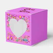 Favoritlåda Hjärtform (Rosa Blommix)RFPMDesigns©️2