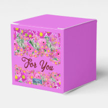 Favoritlåda Kub (Rosa Blommix) RFPMDesigns©️2024