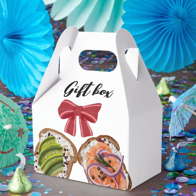 Favoritlåda med smörgåssmat. presentaskar (Part)