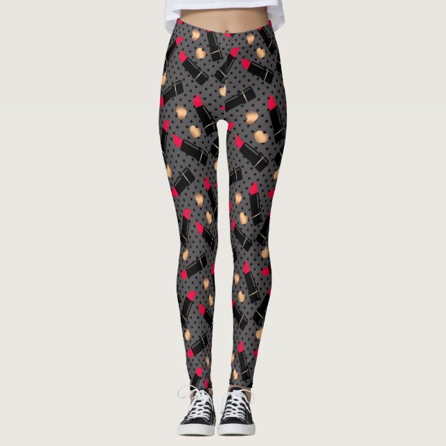 Favoritläppstift Leggings (Framsida)