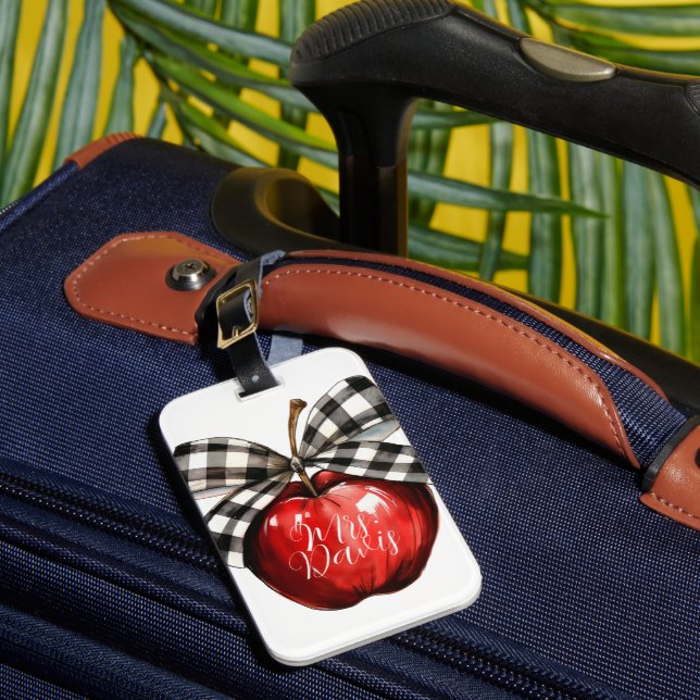 Favoritlärare Bagage Tag Bagagebricka (Framsida Insitu 1)