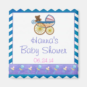 Favoritmagnet för babykläder i Baby med blå tub Magnet