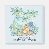 Favoritmagnet för babyvisningsprogrammet för cute-
