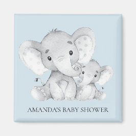 Favoritmagnet för elefantbabyskor magnet