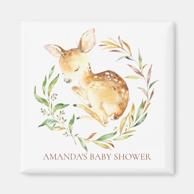 Favoritmagnet Little Hjort Baby Shower Magnet (Framsidan)