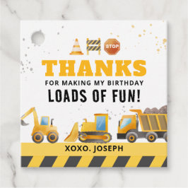 Favoritmärken för byggdagsetiketter gåvor etiketter