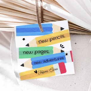 Favoritmärken för lärarpennans skolfack gåvor etiketter