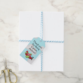 Favoritmärkningar för flygplansfödelsedag eller ba presentetikett