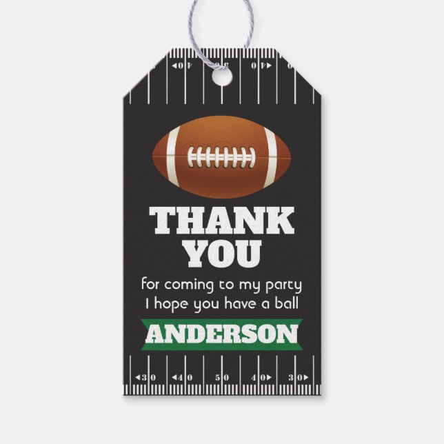 Favoritmärkningar för fotboll - Märkre för Födelse Presentetikett (Framsidan)