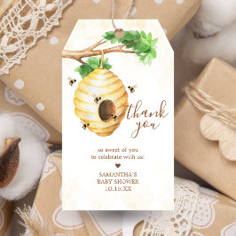 Favoritmärkningar för Little Honungsbi Baby Shower Presentetikett