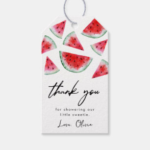 Favoritmärkningar för Little Sweets Watermelon Sho Presentetikett