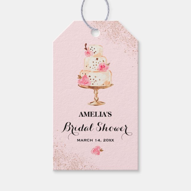 Favoritmärkningar för Möhippan Ro Guld Cake Tea Pa Presentetikett (Framsidan)