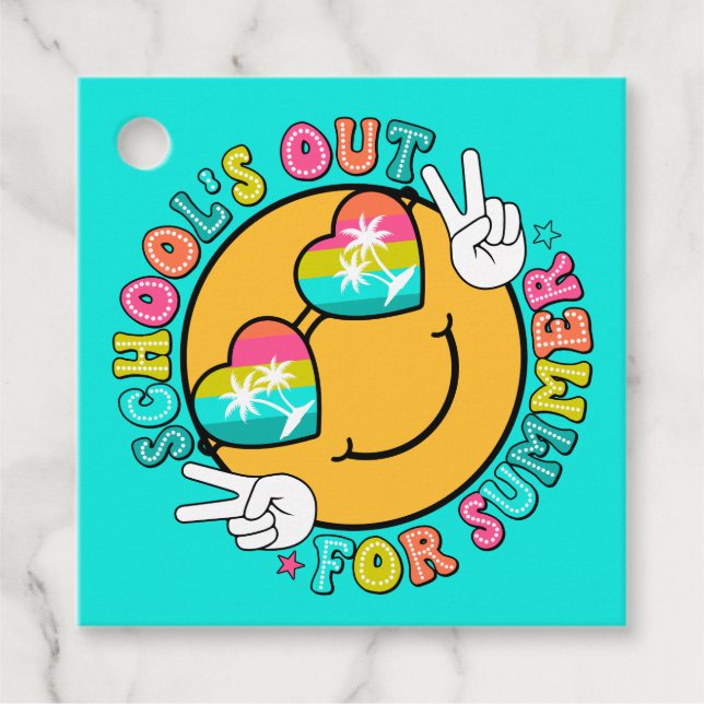 Favoritmärkningar med Heartfilt Ord för lärare Gåvor Etiketter (Framsida)