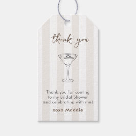 Favoritmärkord för Espresso Martini Doodle-Möhippa Presentetikett