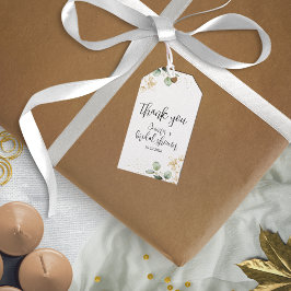 Favoritmärkord för Eucalyptus Greenery-Möhippan Presentetikett