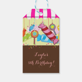 Favoritmärkord för ljusmarkör och Födelsedagsfest Presentetikett