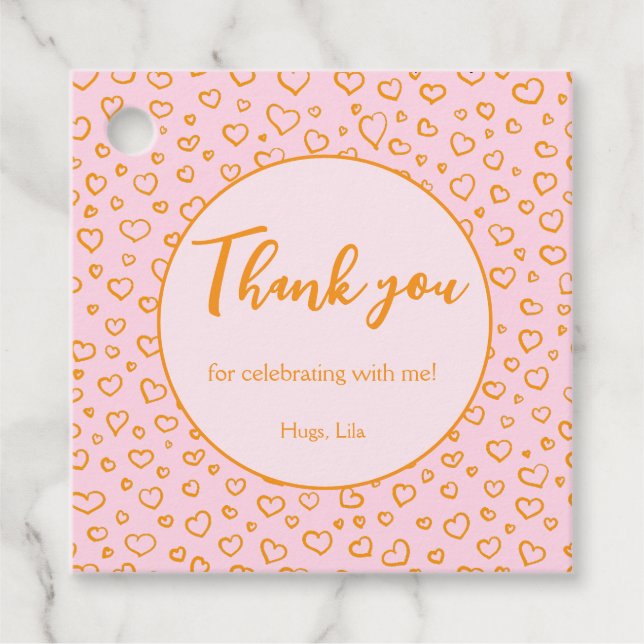 FavoritMärkre för Personlig Gåvor Etiketter (Framsida)