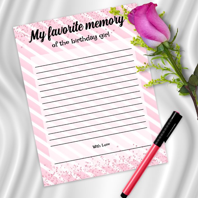 Favoritminne för födelsedagstjudets flickspel (Skapare uppladdad)