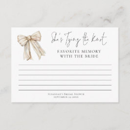 Favoritminne med Möhippan Bride Cream Bow Kort