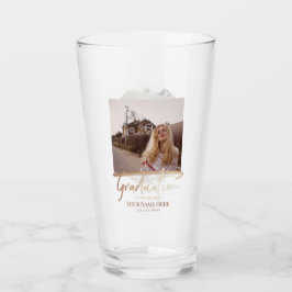 Favoritöl för dagens Elegant Studenten 2-foton Glaskopp