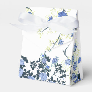 Favoritpålägg för Blue Blommigt Chinoiserie Party Presentaskar